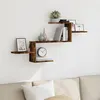 Image de vidaXL Étagère murale chêne fumé 104x15x49 cm bois d'ingénierie 853204