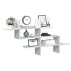 Image de vidaXL Étagère murale blanc 124,5x18x60,5 cm bois d'ingénierie 853263