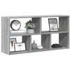 Image de vidaXL Étagère murale sonoma gris 100x25x50 cm bois ingénierie 853277