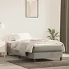 Image de Matelas de lit à ressorts ensachés 100x210x20 cm velours
