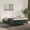 Image de Matelas de lit à ressorts ensachés 120x210x20 cm velours