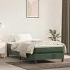 Image de Matelas de lit à ressorts ensachés 100x220x20 cm velours