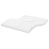 Image de Matelas mousse 200x220 cm vidaxl soutien non communique epaisseur 10 cm 7 zones housse de matelas
