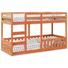 Image de vidaXL Stapelbed massief grenenhout wasbruin 80x200 cm3308588