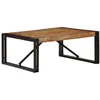 Image de Table basse multicolore 80x80x35 cm bois de récupération massif