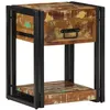 Image de Cabinets de chevet 2 pcs 40x35x50 cm Bois massif récupéré