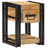 Image de Tables de nuit 2 pcs 40x40x40 cm Bois de manguier massif