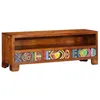 Image de Meuble TV multicolore 110x30x40 bois d acacia massif