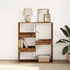Image de Bibliothèque Séparateur de pièce vieux bois 100x33x115 cm
