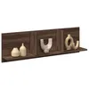 Image de vidaXL Wandkast 100x16,5x30 cm bewerkt hout bruin eikenkleur854865