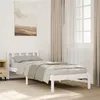 Image de vidaXL Cadre de lit extra long sans matelas 80x210 cm bois massif pin, lit, meuble de chambre à coucher, lit en bois, lit 852429