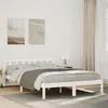 Image de vidaXL Cadre de lit extra long sans matelas 160x210 cm bois massif pin, lit, meuble de chambre à coucher, lit en bois, lit 852437