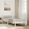 Image de vidaXL Cadre de lit extra long sans matelas 90x220 cm bois massif pin, lit, meuble de chambre à coucher, lit en bois, lit 852445