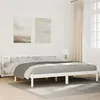 Image de vidaXL Cadre de lit extra long sans matelas 180x220 cm bois massif pin, lit, meuble de chambre à coucher, lit en bois, lit 852453