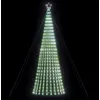Image de Vidaxl Sapin de Noël Conique Lumineux, 1028 LEDs Blanc Froid, 403 cm