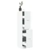 Image de Armoire d apothicaire blanc 30x41x144,5 cm bois d ingénierie