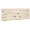 Image de Vitrine de collection en bois avec portes 100x8,5x37 cm