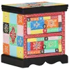 Image de Armoire de chevet 2 pcs Multicolore 40x35x45 cm en bois reconstitué