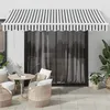 Image de vidaXL Luifel automatisch uittrekbaar 350x250 cm antracietkleur en wit3310227