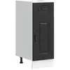 Image de vidaXL, Étagère, Space 1x bottom cabinet (1 door 1 drawer) 30 cm wide 81.5 cm high