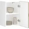 Image de vidaXL, Étagère, Space 1x wall cabinet (1 door) 40 cm wide 60 cm high (40 x 31 x 60 cm)