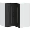 Image de vidaXL, Étagère, Space 1x wall corner cabinet 57 cm wide 60 cm high