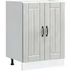 Image de vidaXL, Étagère, Gerardo 1x bottom cabinet (2 doors) (60 x 46 x 81.50 cm)