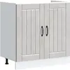 Image de vidaXL, Étagère, Gerardo 1x bottom cabinet (2 doors)