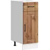 Image de vidaXL, Étagère, Gerardo 1x bottom cabinet (1 door 1 drawer)