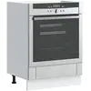 Image de vidaXL, Étagère, Gerardo 1x oven cabinet (60 x 46 x 81.50 cm)