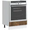 Image de vidaXL, Étagère, Gerardo 1x oven cabinet (60 x 46 x 81.50 cm)