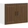Image de vidaXL, Étagère, Gerardo 1x wall cabinet (2 doors)
