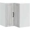 Image de vidaXL, Étagère, Gerardo 1x wall corner cabinet (57 x 57 x 60 cm)