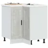 Image de vidaXL Armoire d'angle de cuisine Porto gris béton bois d'ingénierie 853991