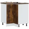 Image de vidaXL Armoire d'angle de cuisine Porto chêne fumé bois d'ingénierie 853992