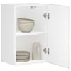 Image de vidaXL Armoire murale de cuisine Porto blanc bois d'ingénierie 854027