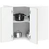 Image de vidaXL Armoire d'angle murale de cuisine Porto chêne sonoma 854100