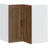 Image de vidaXL, Étagère, Triana 1x wall corner cabinet