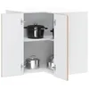 Image de vidaXL Armoire d'angle murale de cuisine Porto chêne artisanal 854106