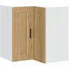 Image de vidaXL, Étagère, Triana 1x wall corner cabinet (57 x 57 x 60 cm)