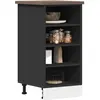 Image de vidaXL, Étagère, Allie 1x bottom cabinet (4 shelves) 40 cm (40 x 44.50 x 81.50 cm)