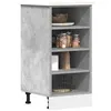 Image de vidaXL Meuble bas "Riga" Gris béton 40 x 44,5 x 81,5 cm Bois d'ingénierie 854205