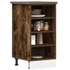 Image de vidaXL Meuble bas "Riga" Chêne fumé 40 x 44,5 x 81,5 cm Bois d'ingénierie 854206