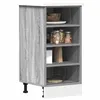 Image de vidaXL Meuble bas "Riga" Gris Sonoma 40 x 44,5 x 81,5 cm Bois d'ingénierie 854207