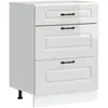 Image de vidaXL, Étagère, Space 1x bottom cabinet (3 drawers) 60 cm wide 81.5 cm high (60 x 46 x 81.50 cm)