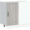 Image de vidaXL, Étagère, Gerardo 1x corner bottom cabinet (1 door) (46 x 86 x 81.50 cm)