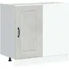 Image de vidaXL, Étagère, Space 1x corner bottom cabinet (1 door) 86 cm wide 81.5 cm high