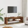 Image de vidaXL Meuble TV vieux bois 120x40x40 cm bois d'ingénierie, banc TV, meuble hifi, centre de divertissement, buffet TV, 855766