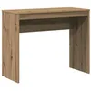 Image de Bureau chêne artisanal 90x40x72 cm bois d ingénierie
