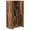 Image de Garde robe vieux bois 80x52x180 cm bois d ingénierie